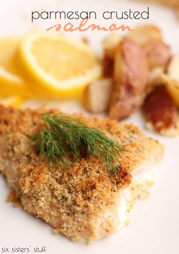 Parmesan Crusted Salmon Recipe