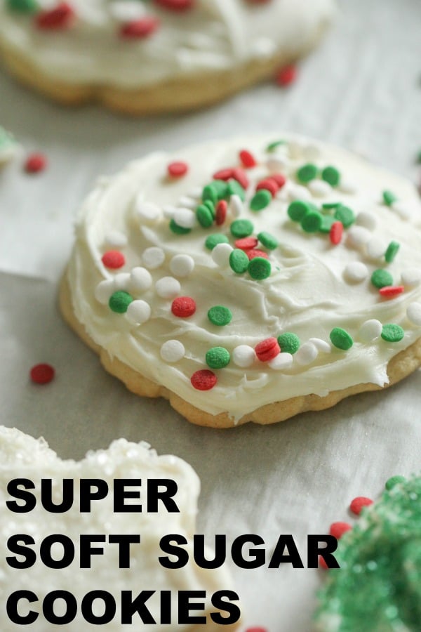 Super Soft Sugar Cookie Recipe