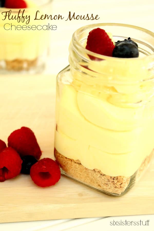 Fluffy Lemon Mousse Cheesecake Recipe