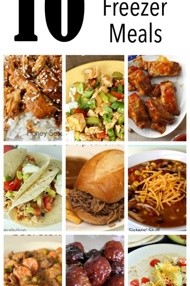 Freezer Meals for Big OR Small Families - Six Sisters' Stuff
