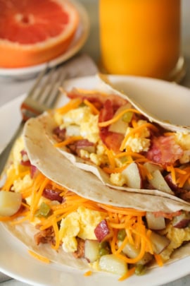 breakfast tacos
