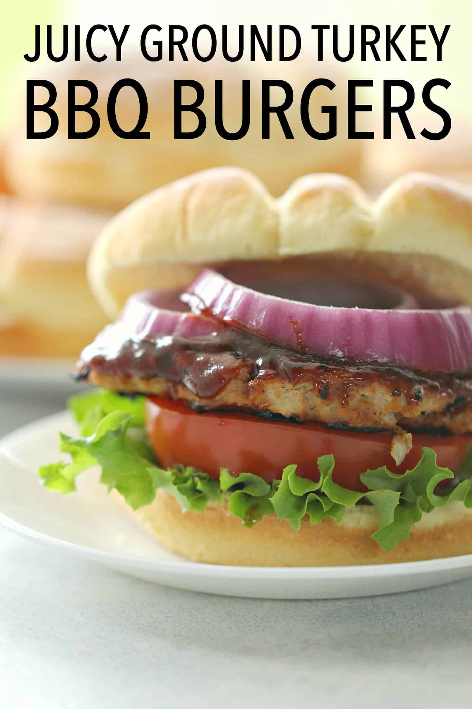 Juicy Grilled Garlic Turkey Burgers Recipe