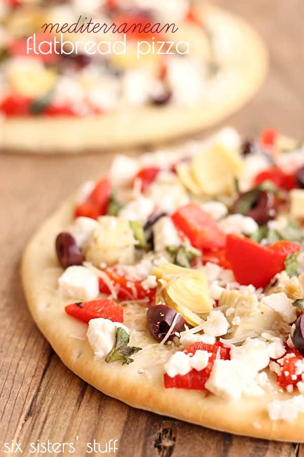 Mediterranean Flatbread Pizza Recipe