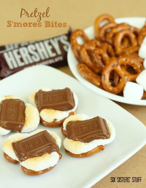 Pretzel S’mores Bites Recipe