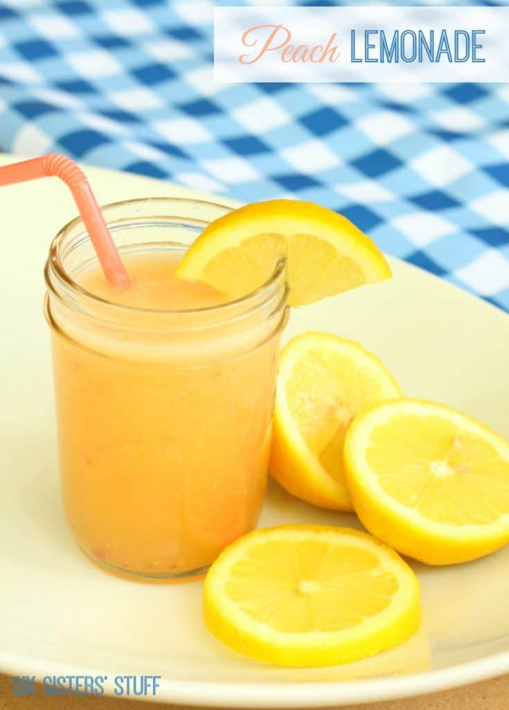 peach lemonade