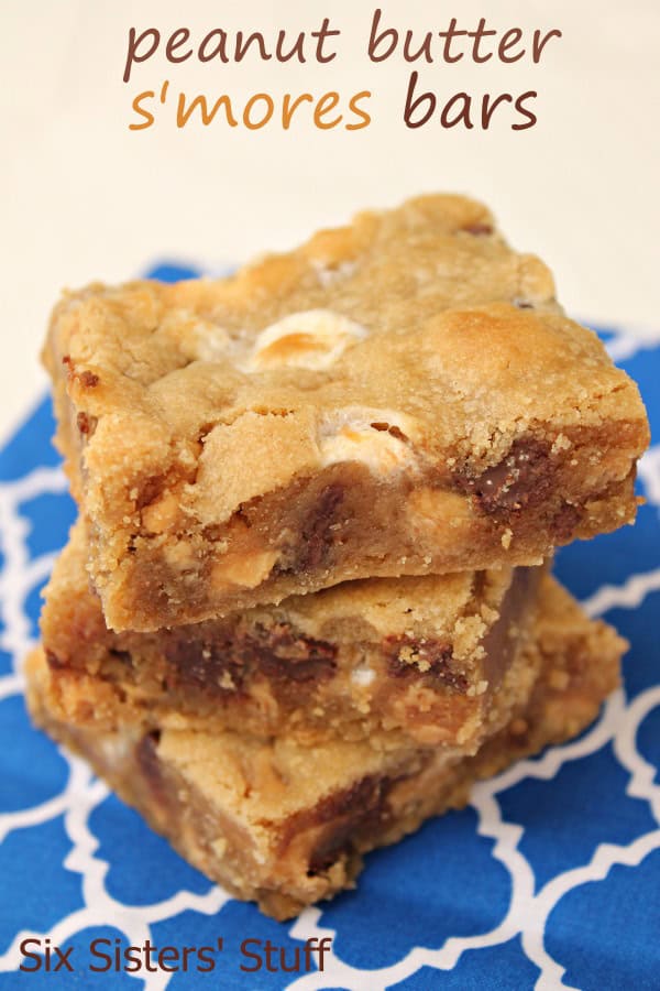 Peanut Butter S’mores Bars Recipe