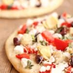 Mediterranean Flatbread Pizza