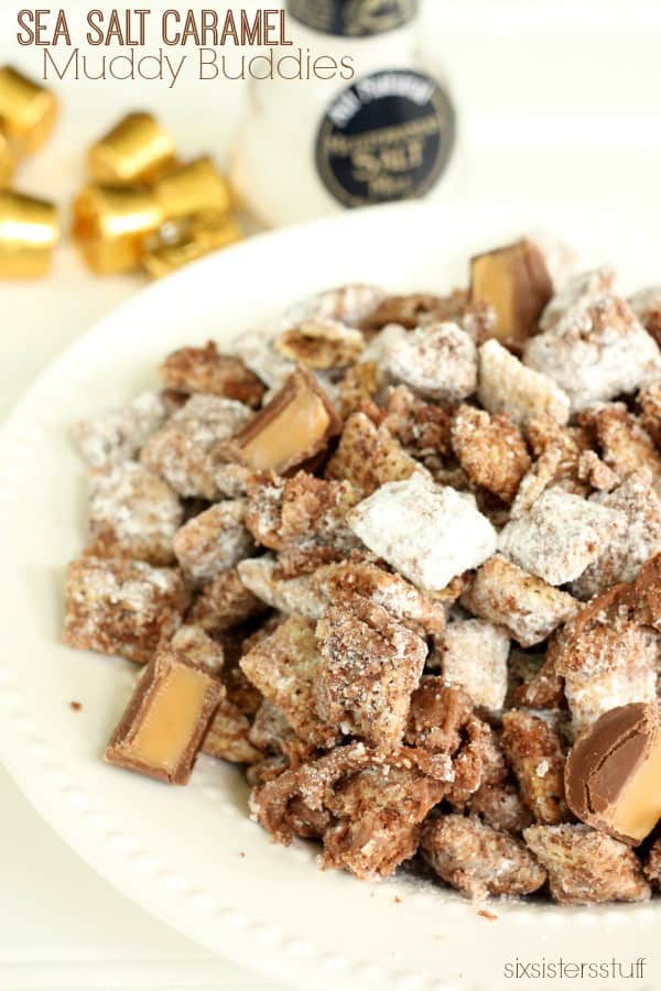 Sea Salt Caramel Muddy Buddies Recipe