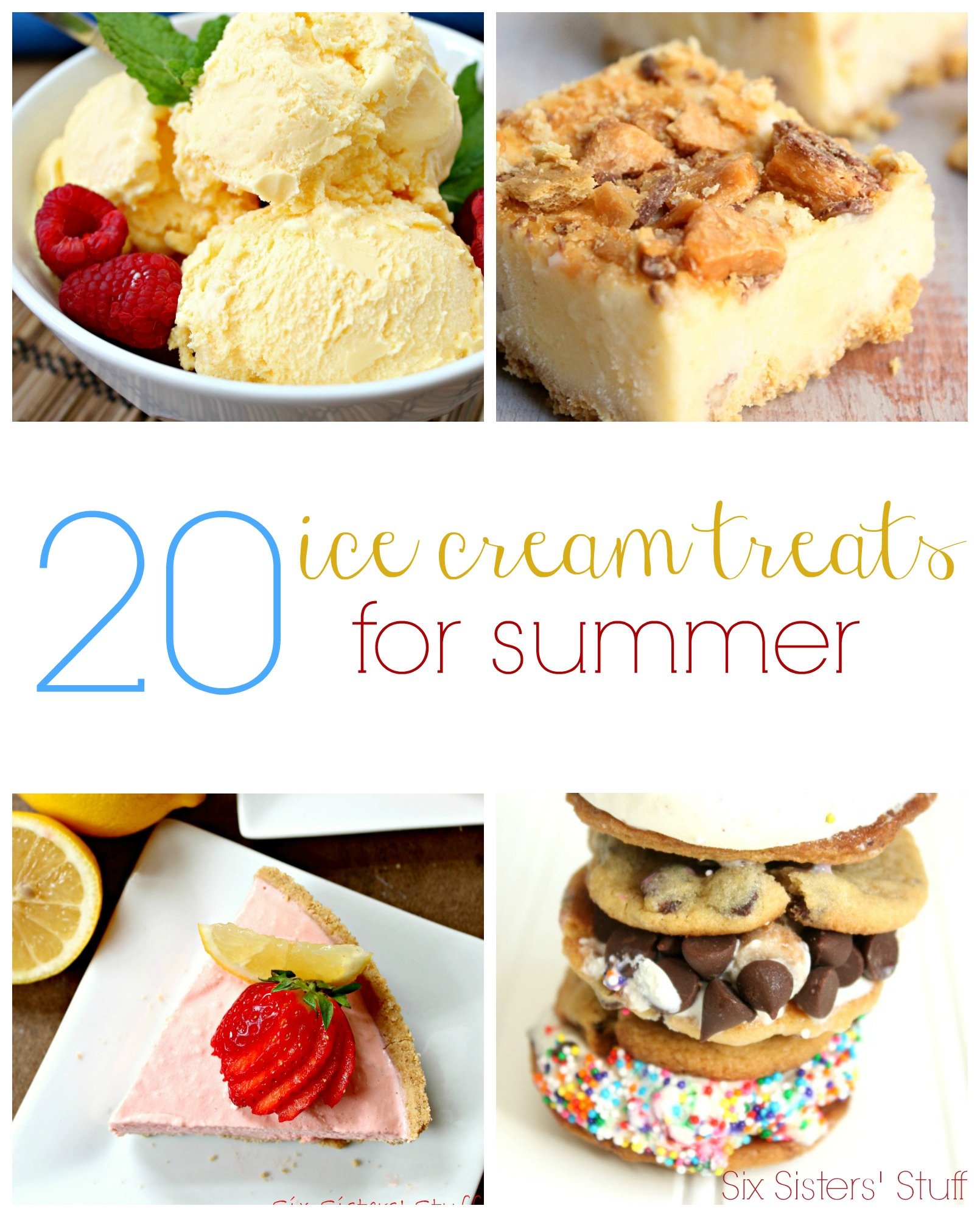 20 Ice Cream Treats for Summer