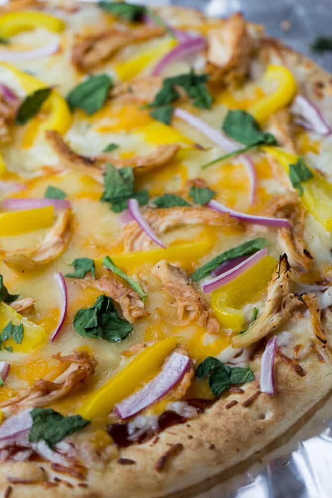 Barbecue Chicken Fajita Pizza