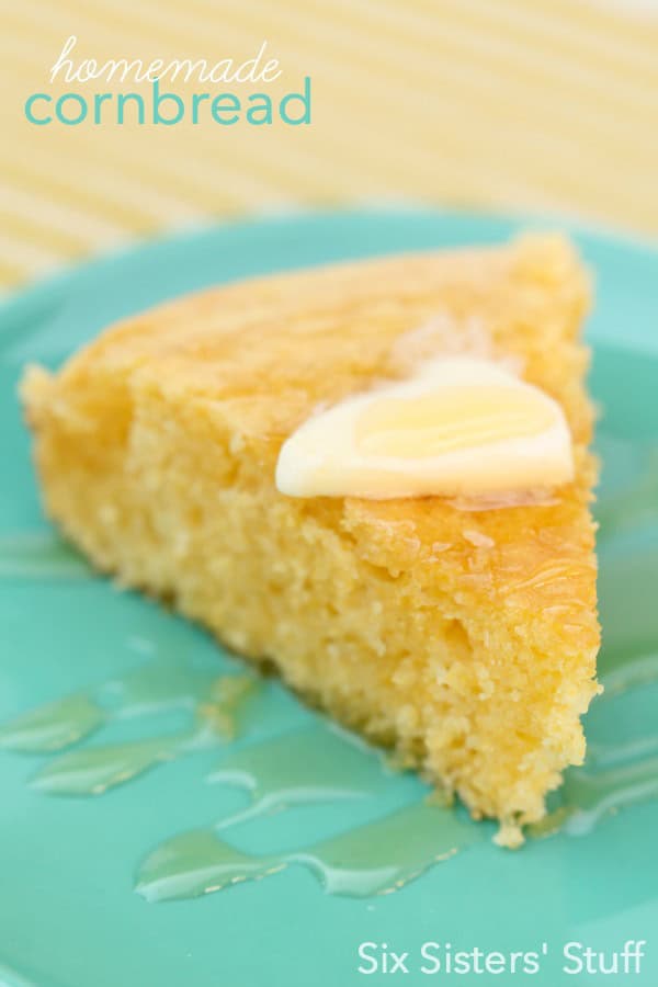 easy homemade cornbread recipe six sisters stuff