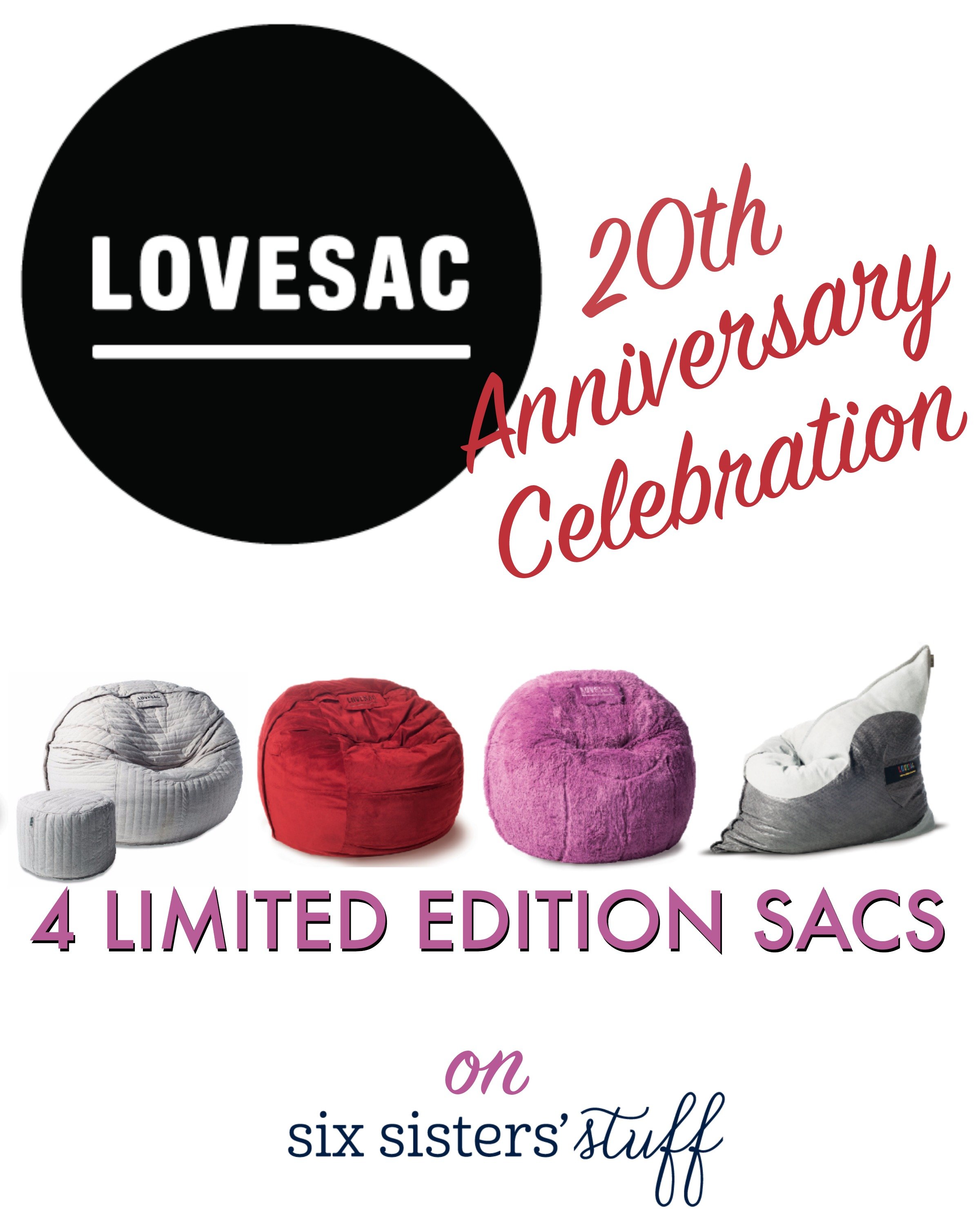 Lovesac 20th Anniversary Limited Edition Roots Collection & a Lovesac Giveaway (worth $1300!)