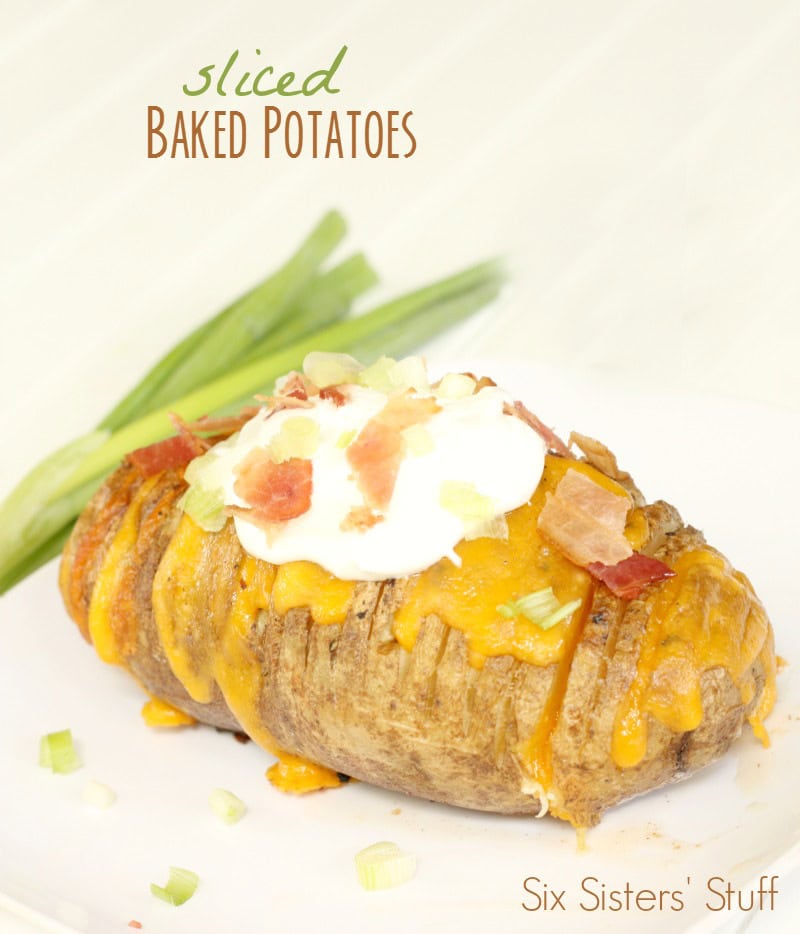 Sliced Baked Potatoes Recipe