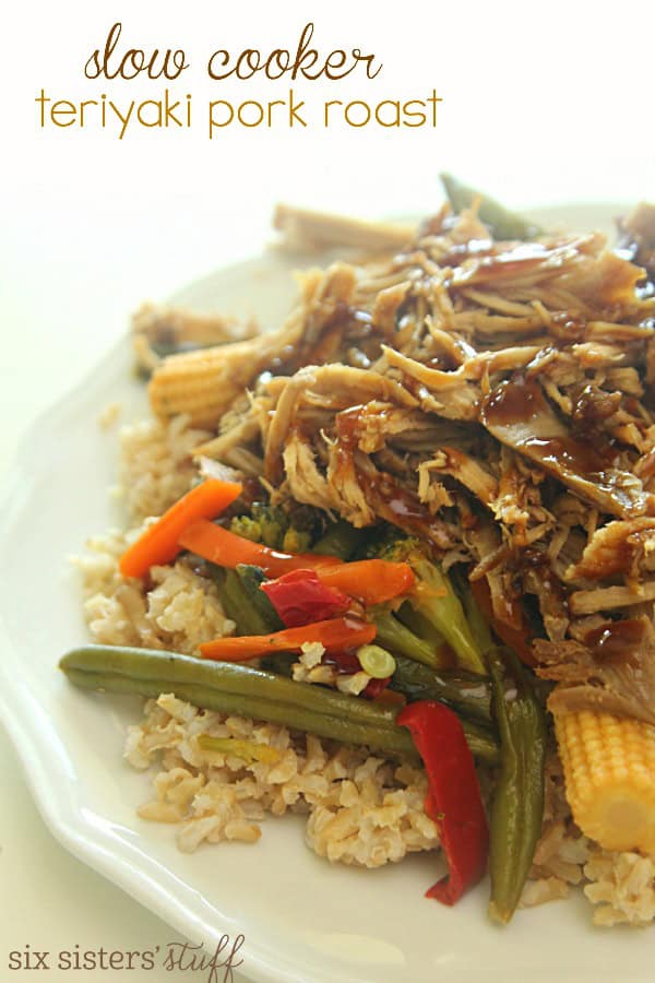 Slow Cooker Teriyaki Pork Roast Recipe