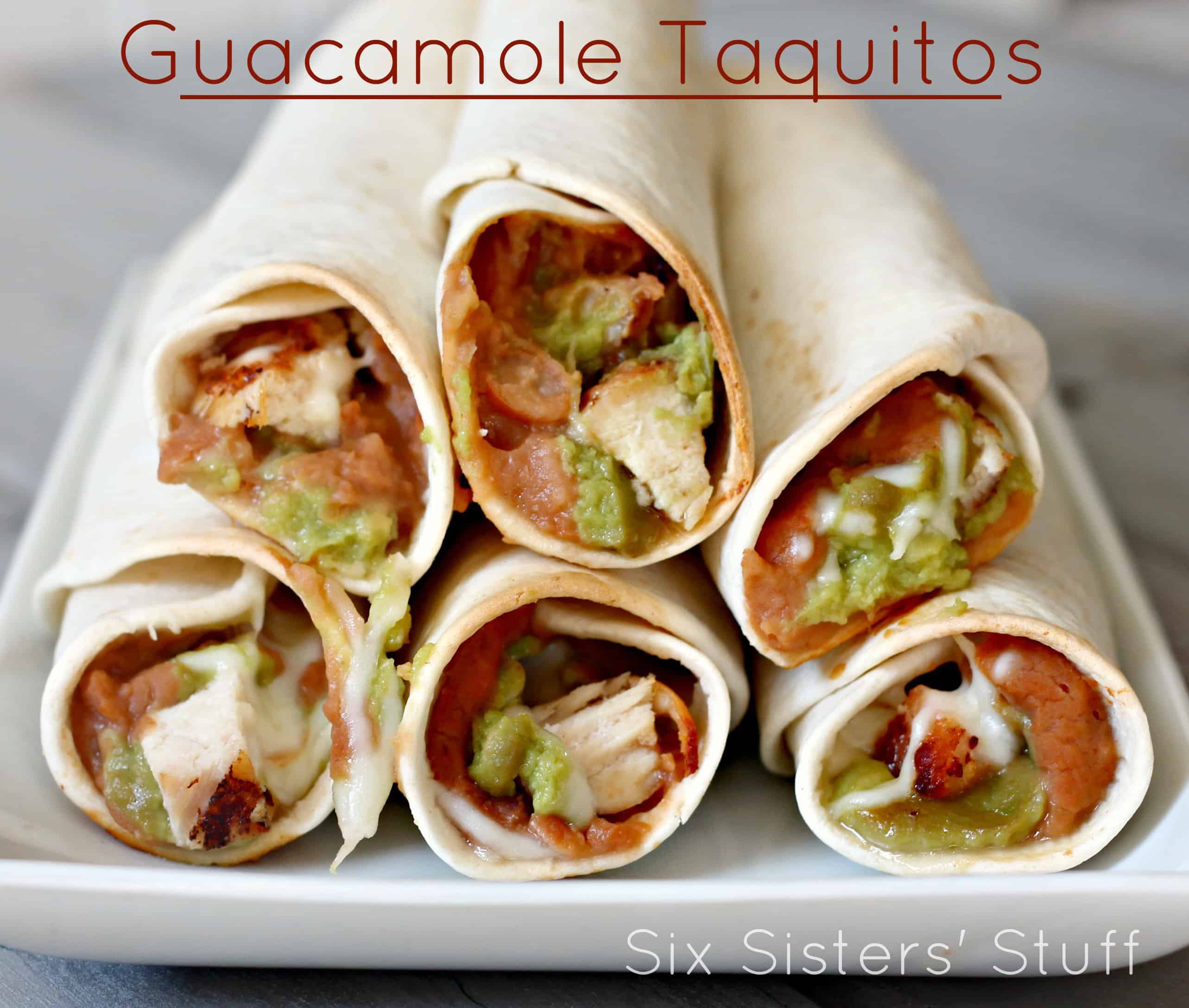 Guacamole Taquitos Recipe