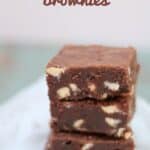 white chocolate chip fudgy brownies