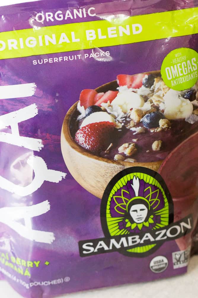 Acai smoothie mix