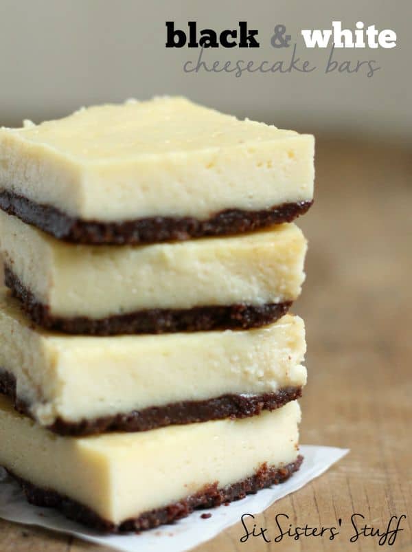 Black and White Cheesecake Bars