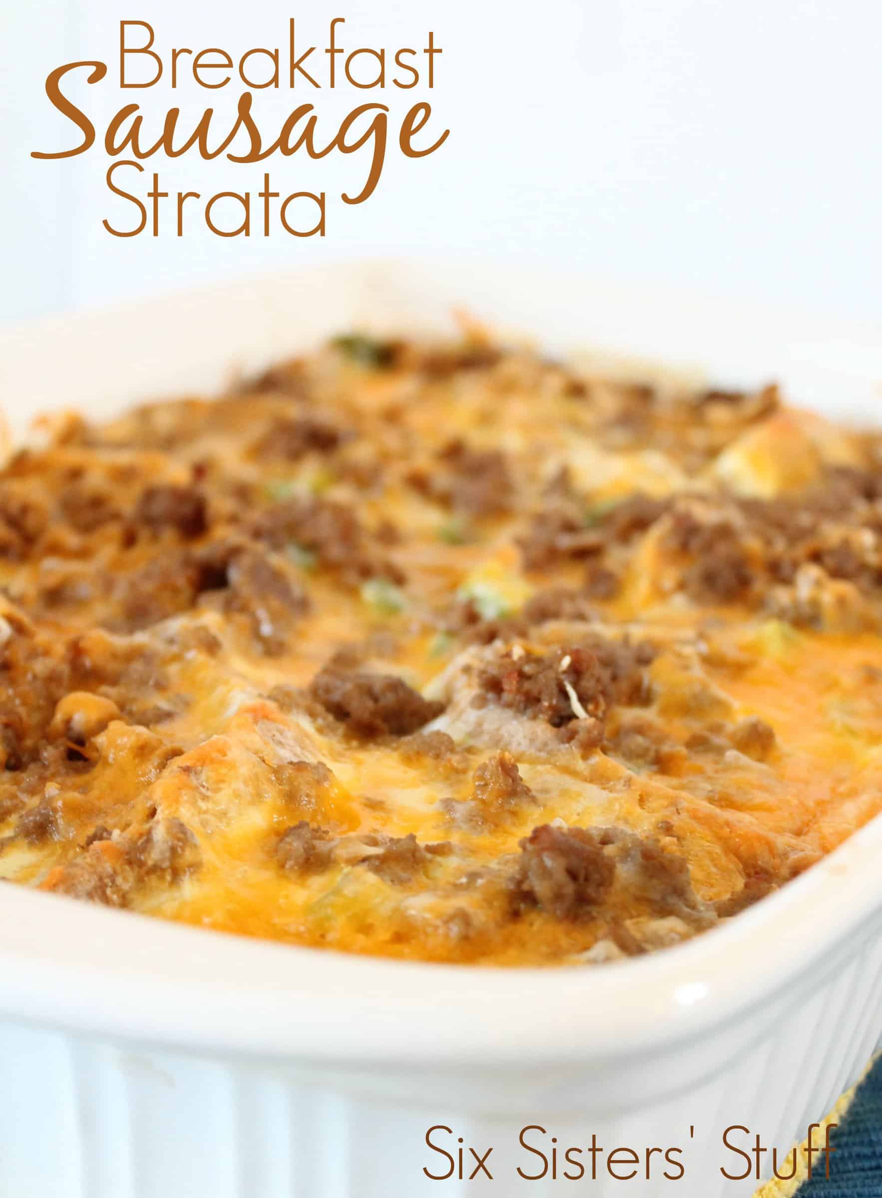 Breakfast Sausage Strata Recipe