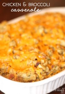 Chicken and Broccoli Casserole from SixSistersStuff.com