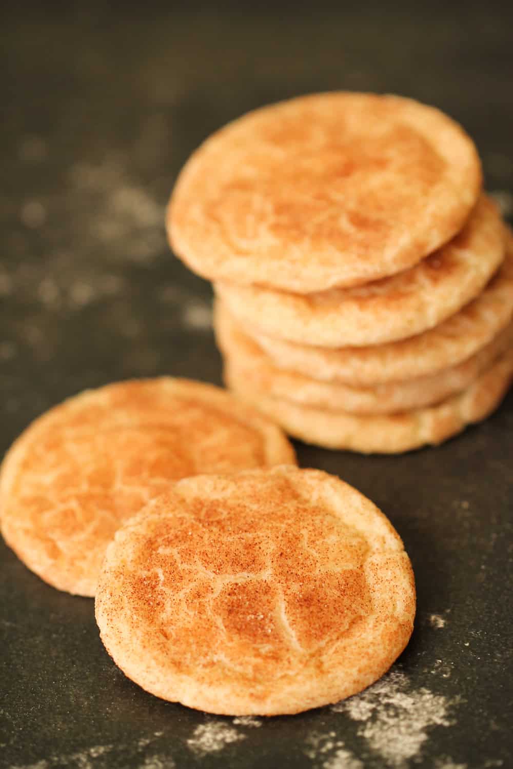 Stacked Snickerdoodle Cookies