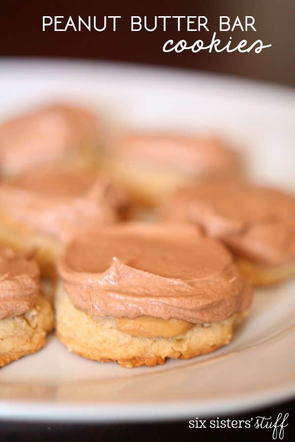 Lunch Lady Peanut Butter Bar Cookies Recipe