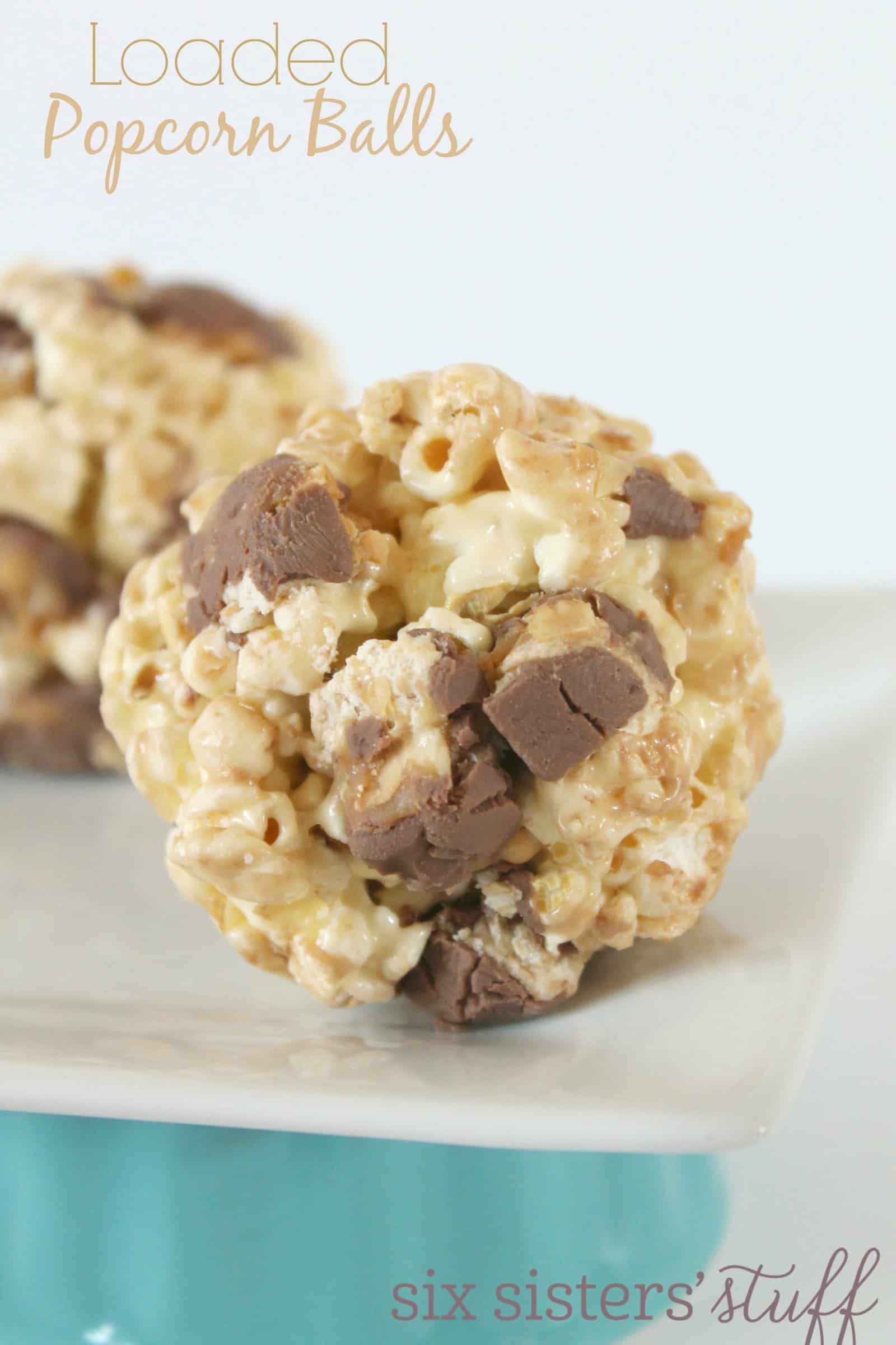 Loaded Popcorn Balls