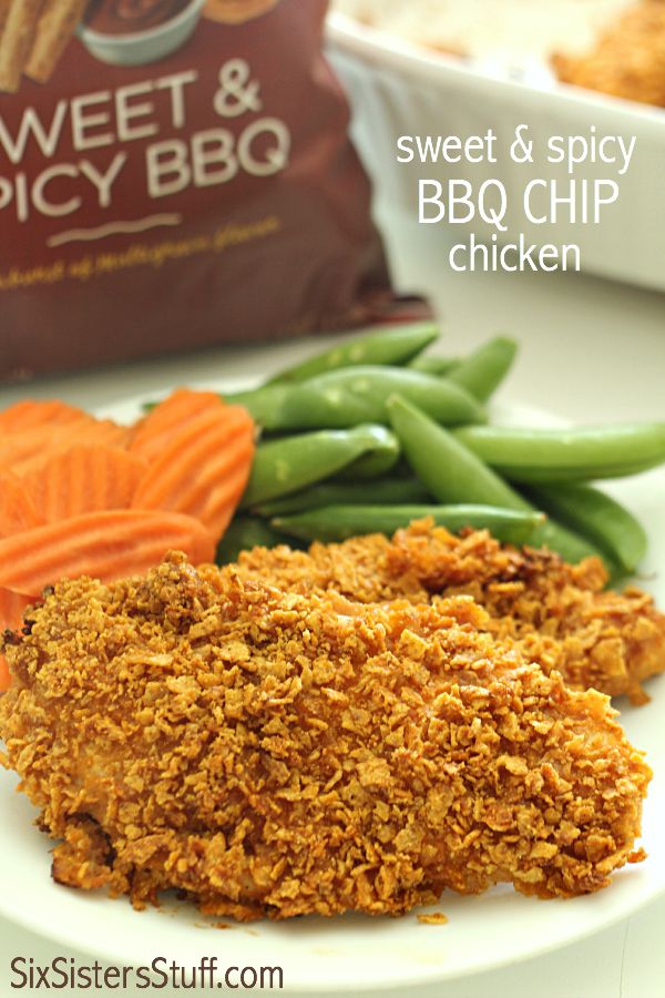 Sweet and Spicy BBQ Chip Chicken