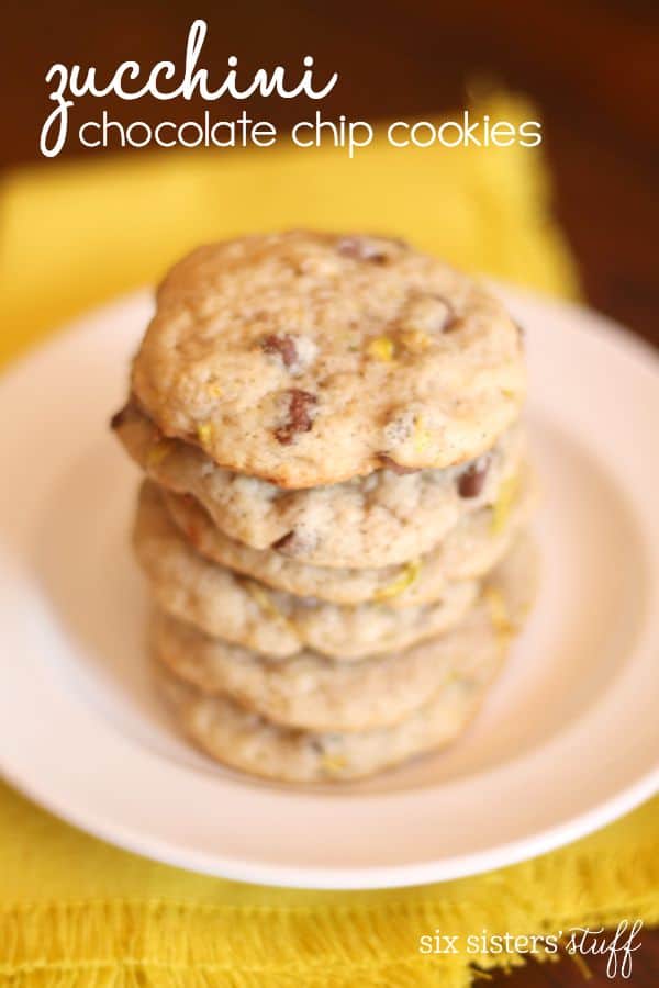 Chocolate Chip Zucchini Cookies Recipe Six Sisters' Stuff