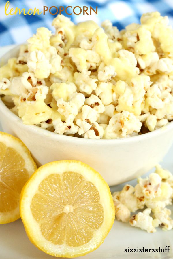Lemon Popcorn Recipe