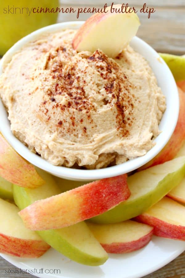 Skinny Cinnamon Peanut Butter Dip Recipe