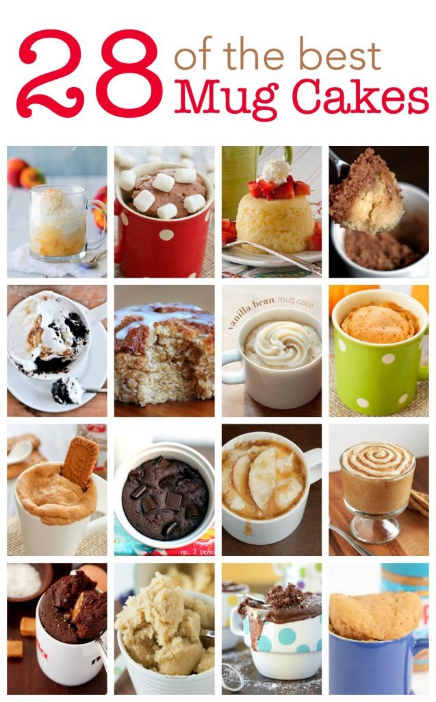 28 of the best mug cakes