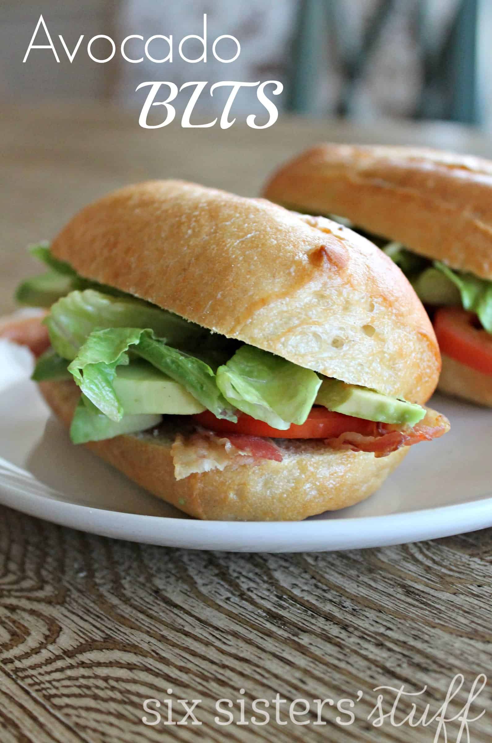 Avocado BLT’s Recipe