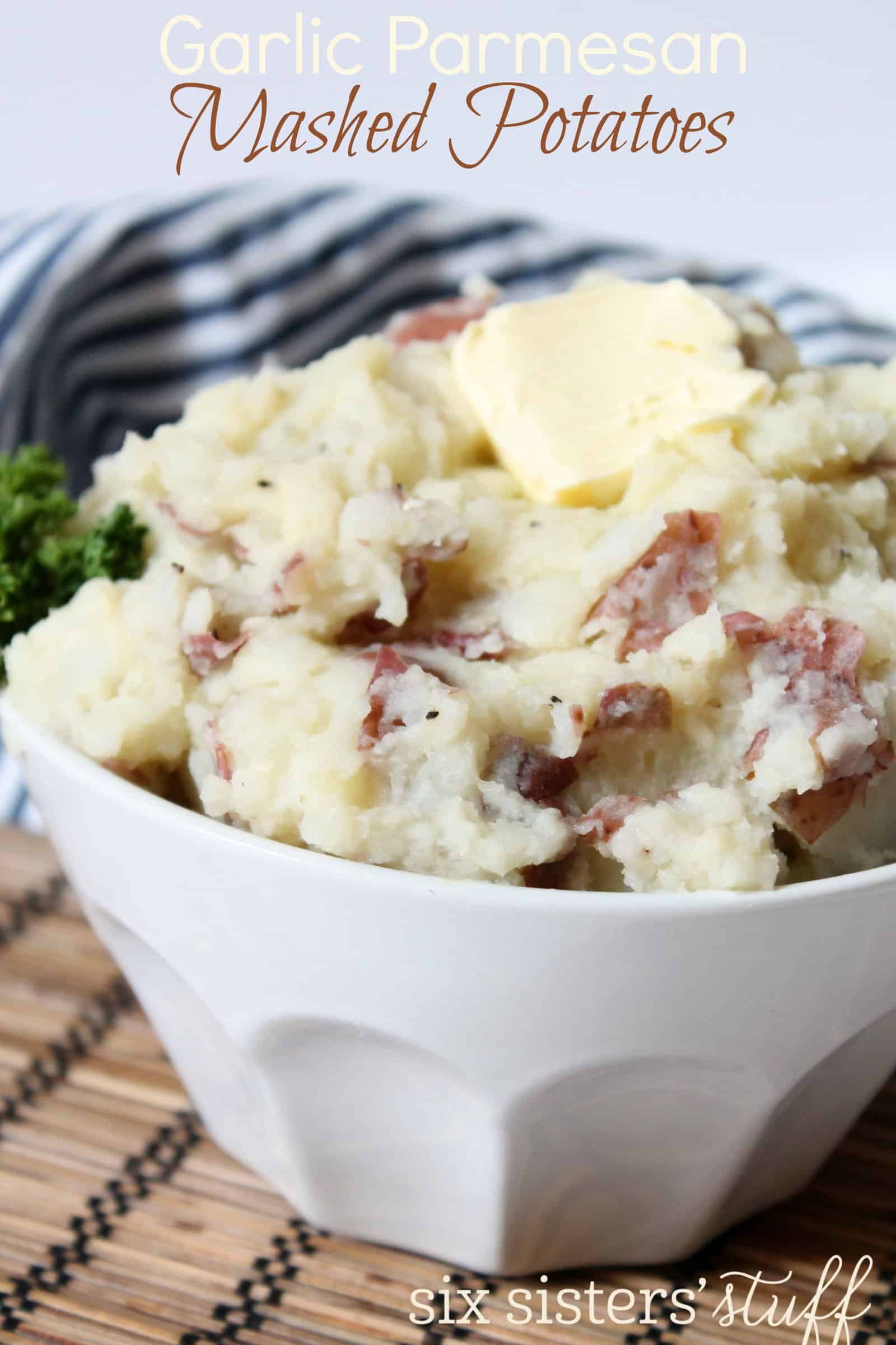 Garlic Parmesan Mashed Potatoes Recipe