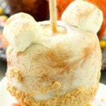 Halloween Mickey Mouse Caramel Apples