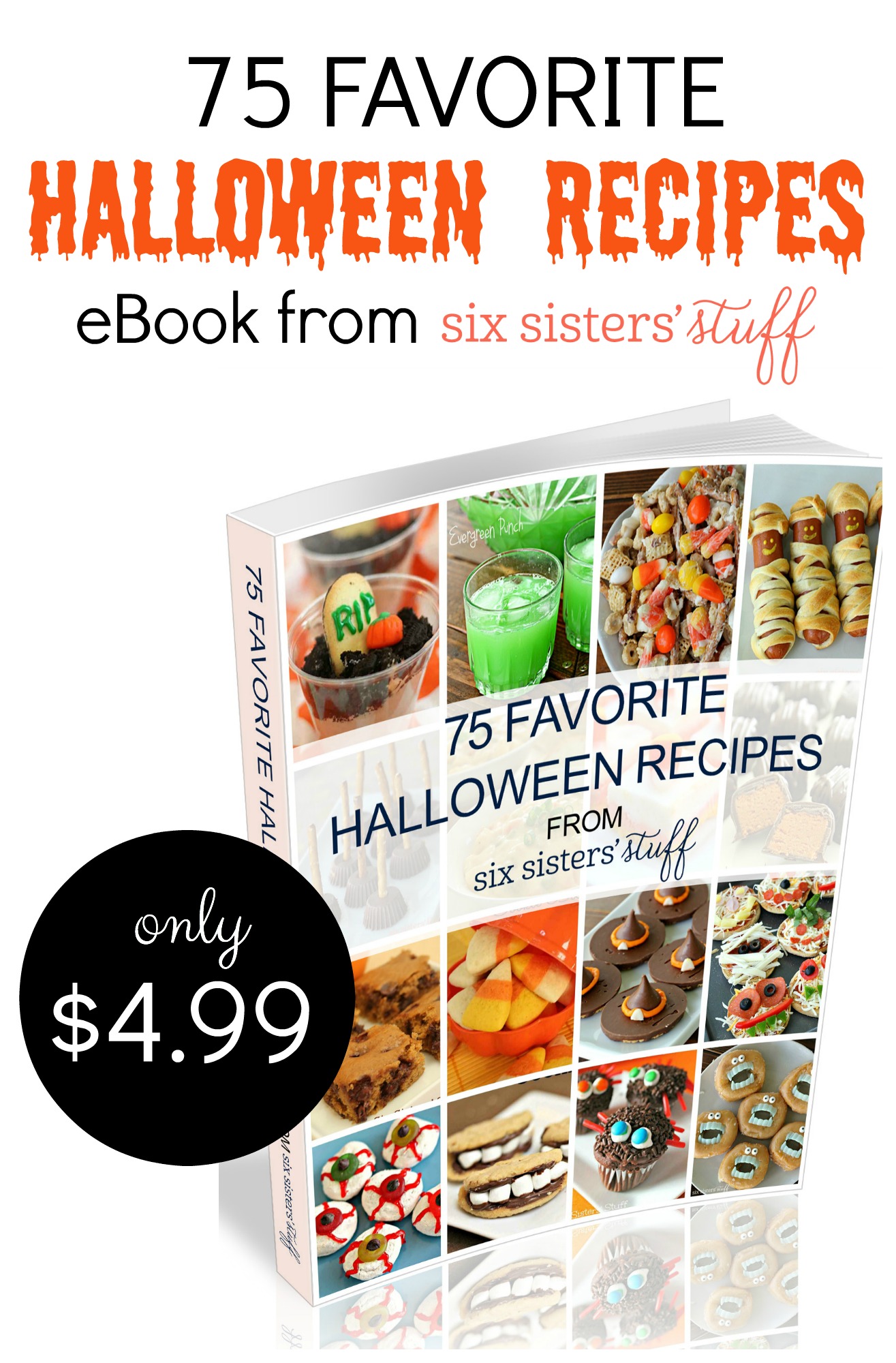 75 Favorite Halloween Recipes eBook from Six Sisters’ Stuff