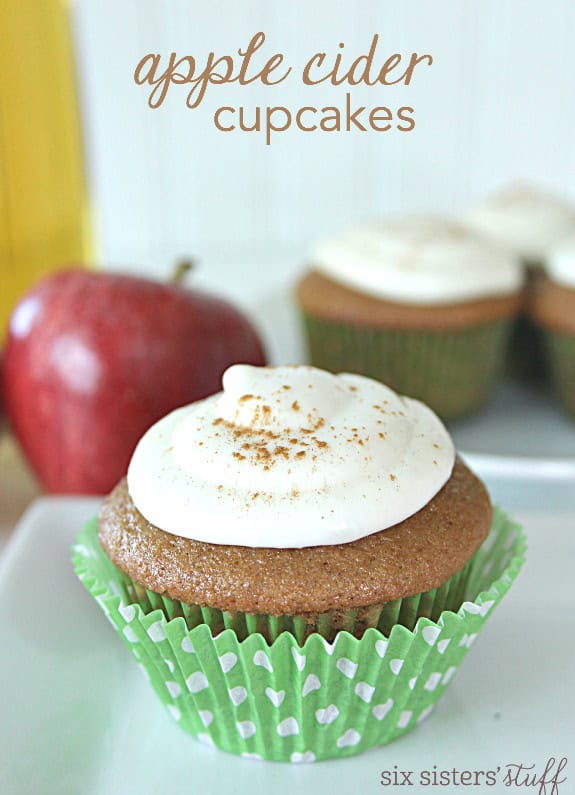 Apple Cider Cupcakes