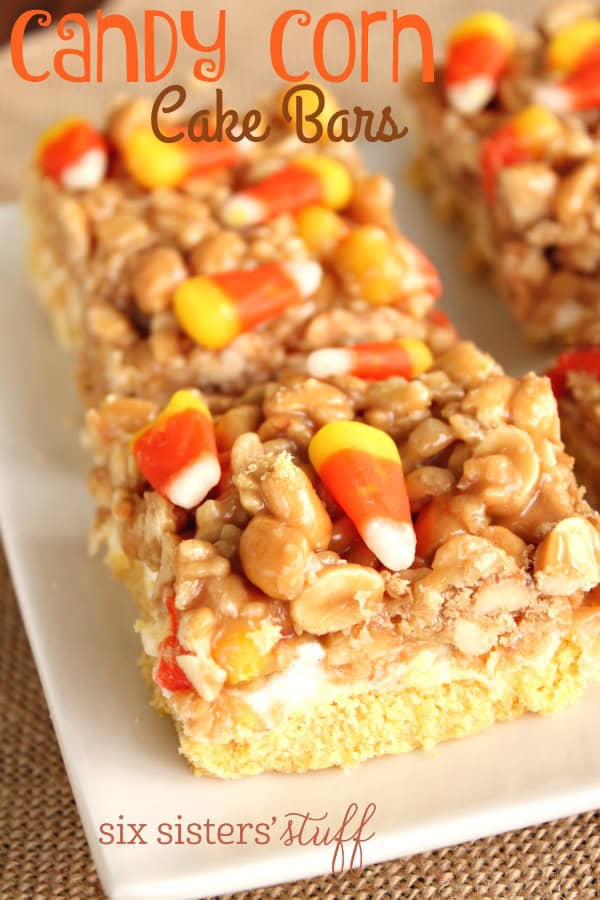 Candy Corn Cake Bars 2