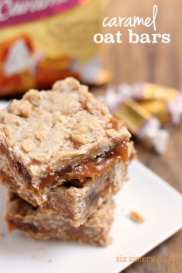 Caramel Oat Bars with Werther’s® Original® Caramels