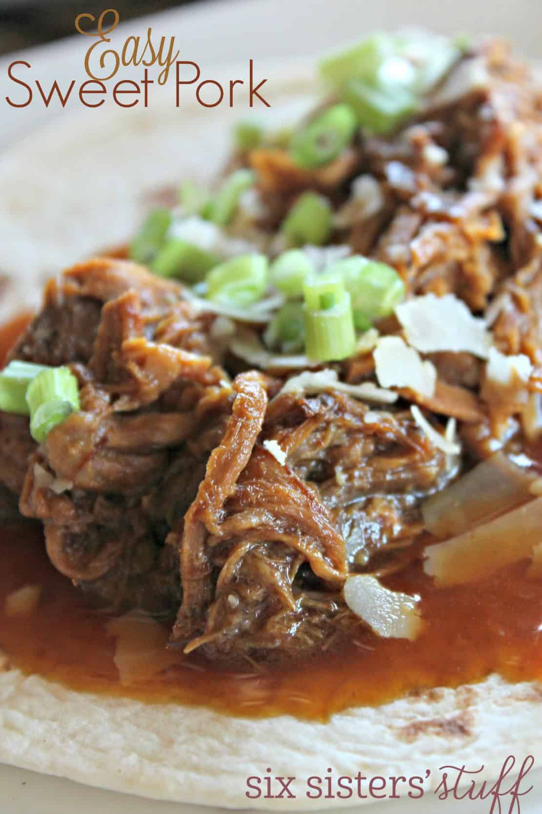 Slow Cooker Sweet Pork