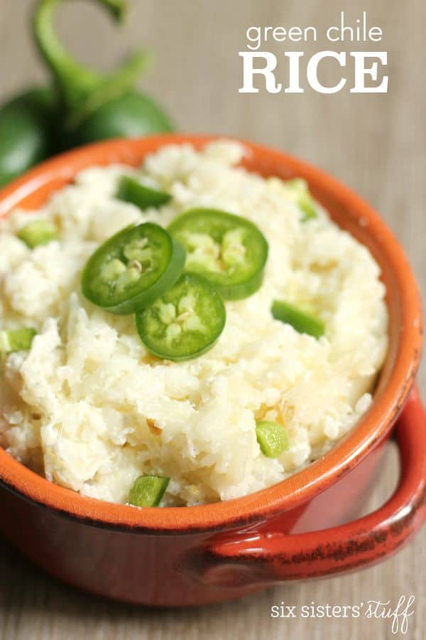 Green Chile Rice Recipe