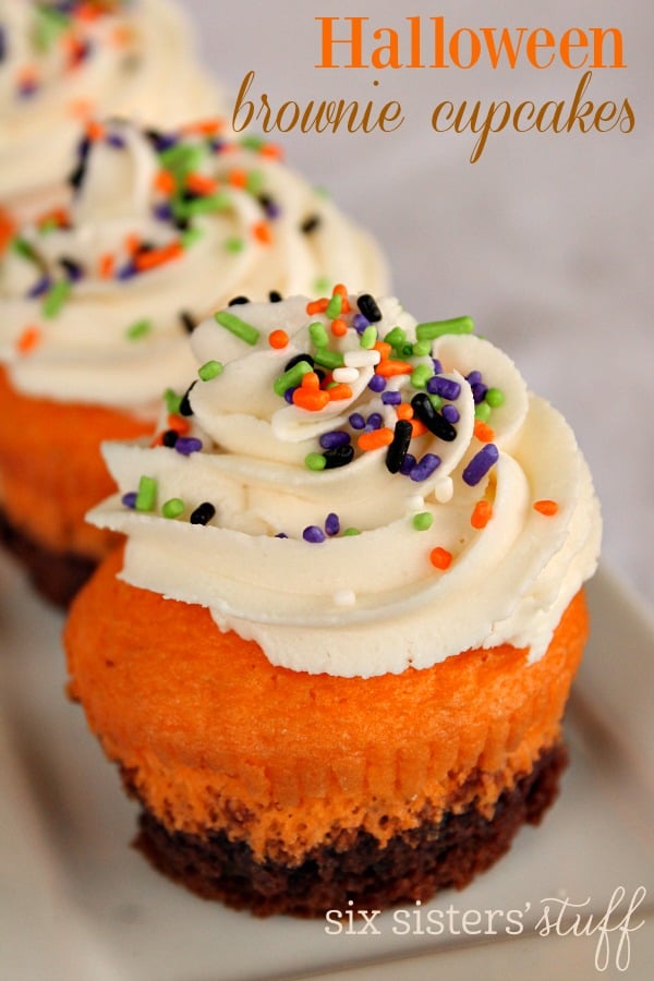 Halloween Brownie Cupcakes Recipe