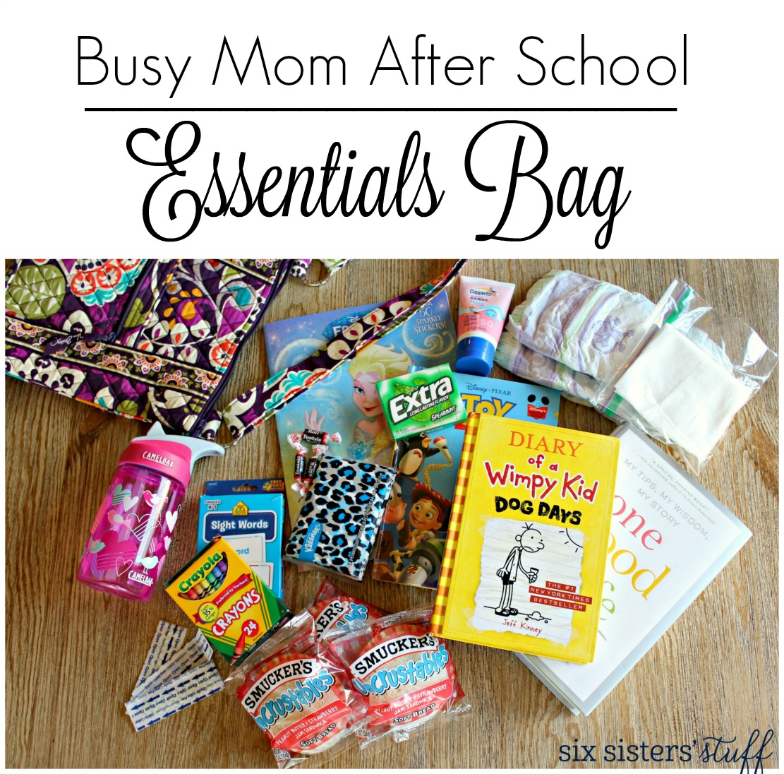 Busy Mom After School Essential Bag