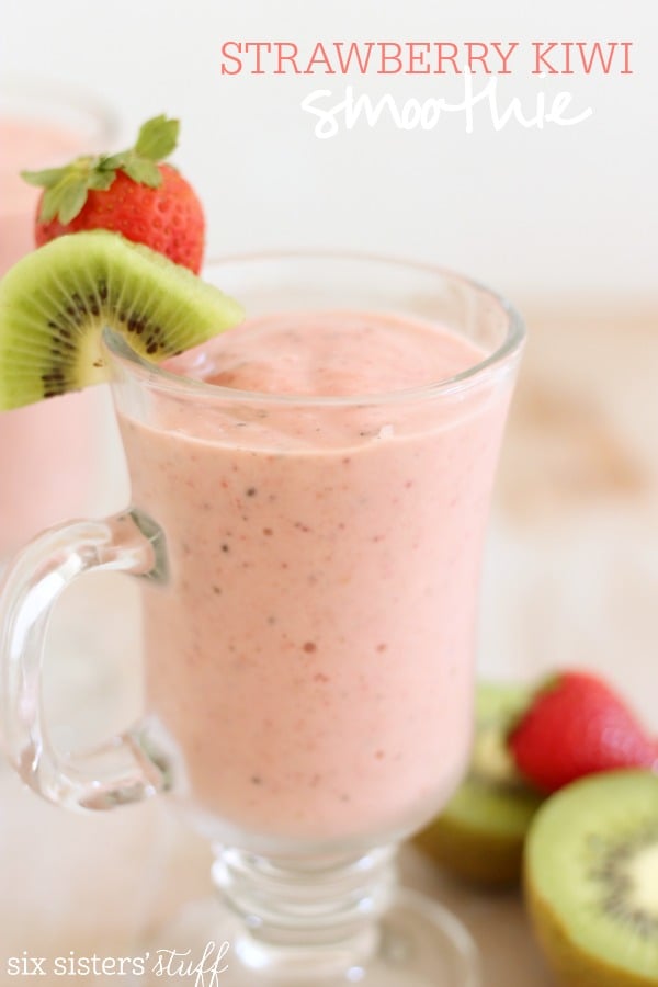 Strawberry Kiwi Smoothie Recipe