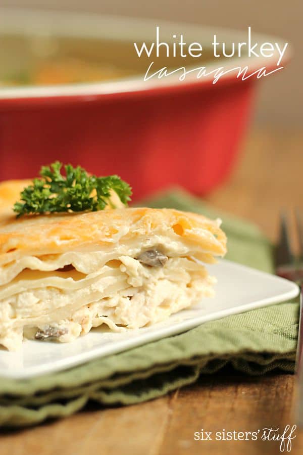 Creamy White Turkey Lasagna Recipe