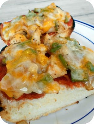 Quick and Easy Leftover Chicken Fajita Melts