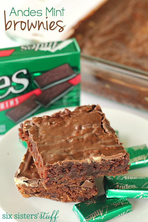 Andes Mint Brownies