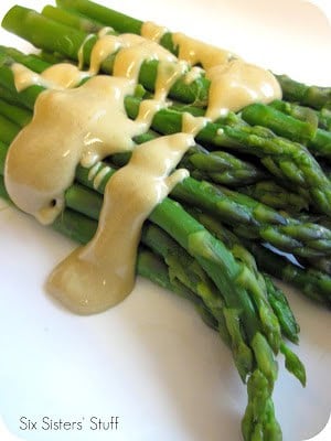 Asparagus with Maple Mustard Glaze Recipe