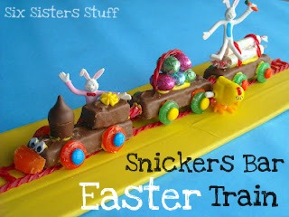 Snicker’s Bar Easter Train