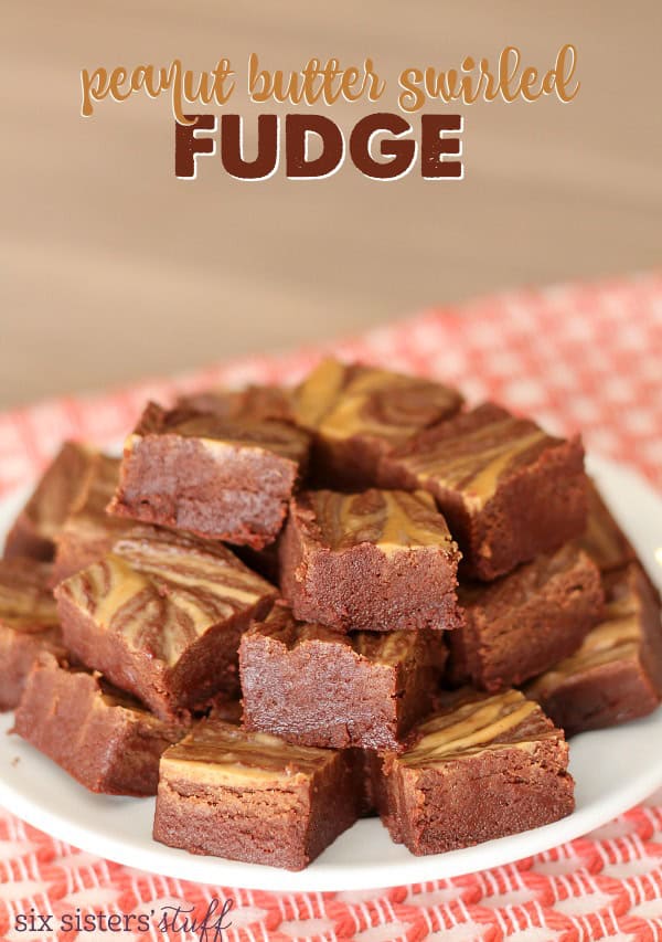 Peanut Butter Swirled Fudge Recipe